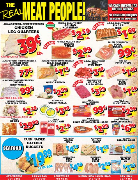 4107 Blanco Rd. . Juniors supermarket weekly ad